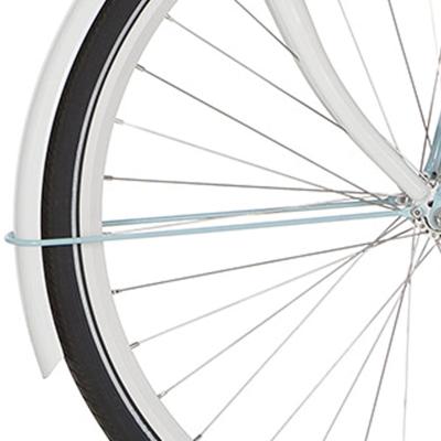 Cortina spatbordstang voor 28 milo pastel turquoise