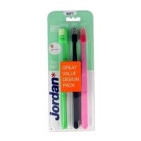 Jordan Tandenborstel clean smile soft 3 Stuks - thumbnail