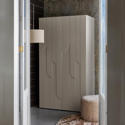 WOOOD Opbergkast 'Rain' 2-deurs 200 x 110cm, kleur Dust WOOOD Opbergkast 'Rain' 2-deurs 200 x 110cm, kleur Dust