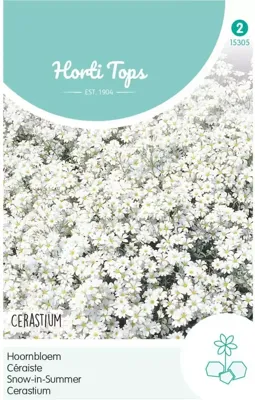 Zaden Cerastium Hoornbloem wit Hortitops - Hortitops