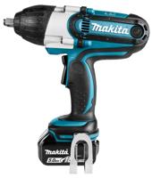 Makita DTW450RTJ Accu slagmoersleutel 440Nm 1/2" borgpin 18V 5.0Ah in Mbox - thumbnail