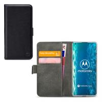 Mobilize Classic Gelly Wallet Book Case Motorola Edge Black - thumbnail