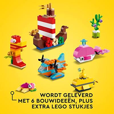 LEGO classic - creatief zeeplezier constructiespeelgoed (11018)