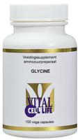 Vital Cell Life Glycine 500mg 100 Vegetarische capsules - thumbnail
