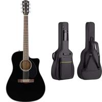 Fender Classic Design CD-60SCE Black elektrisch-akoestische westerngitaar - thumbnail