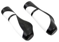 Simson ergonomics handvatten - 92mm zwart-wit - thumbnail