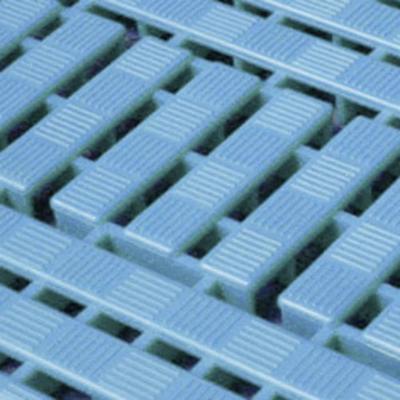 COBA Europe WD020003P Work Deck Ecke Vloermat (l x b x h) 112 x 112 x 25 mm Blauw