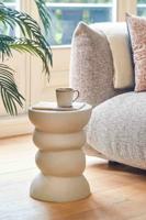 Mica Decorations Screw Bijzettafel - L29 x B29 x H41 cm - Beige - thumbnail