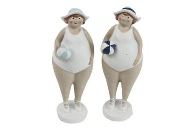 Dame Gerlinde kunststof 5.2x5.2x15 cm veelkleurig a2 1 stuk Countryfield - Decostar Dame Gerlinde kunststof 5.2x5.2x15 cm veelkleurig a2 1 stuk Countryfield - Decostar
