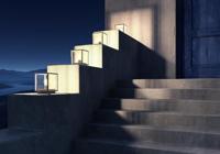 Lucide CLAIRE - Sokkellamp - 1xE27 - IP54 - Antraciet - thumbnail