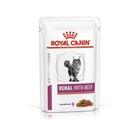 Royal Canin Cat Renal Beef Pouch Wet 12x85g - thumbnail