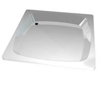 Go By Van Marcke Douchebak Witte Acryl 80x80x15cm kleurvast behoudt een ongeschonden glans geluidsdempend eenvoudig te reinigen SORAYA_shower tray - thumbnail