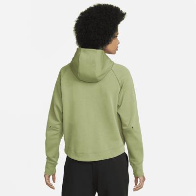 Nike Tech Fleece Dames Trainingspak Groen - Maat XS - Kleur: Groen | Soccerfanshop