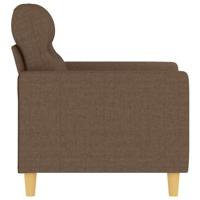 Fauteuil 60 cm stof bruin - thumbnail