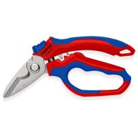 Knipex Elektriciens-/ambachtsschaar | lengte 160 mm meercomponenten-mantels | 1 stuk - 95 05 20 SB - 95 05 20 SB - thumbnail