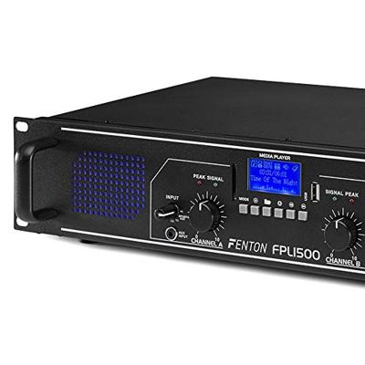 Fenton FPL1500 Digitale Versterker 2x 750 Watt met Bluetooth, USB en MP3 Speler