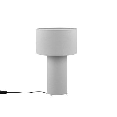 LED Tafellamp Grijs Textiel met E27 Fitting - Modern Design