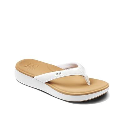 Reef Slippers Cushion Cloud CJ0234 Wit / Bruin-37.5 maat 37.5