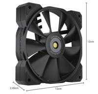 COUGAR Gaming 3MMHP1203.0001 koelsysteem voor computers Computer behuizing Ventilator 12 cm Zwart 3 - thumbnail
