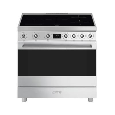 SMEG C9IMX2 met GRATIS broodrooster &apos;&apos;TSF01BLEU&apos;&apos;