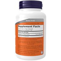 NOW Foods L-Arginine 500MG (250 caps) - thumbnail