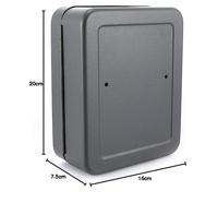 Burg Wächter Sleutelkast KC 20 C 35900 Aantal haken 20 Mat zwart - thumbnail