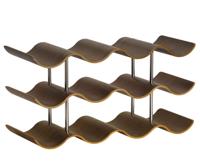 Flessenrek Andrea House Walnoot 42 x 16 x 23 cm - thumbnail