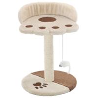 VidaXL Kattenkrabpaal met sisal krabpaal 40 cm beige en bruin - thumbnail