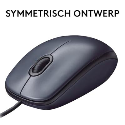 Logitech M90 muis zwart - thumbnail