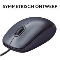 USB-muis Logitech 910-001793 1000 dpi Zwart - thumbnail