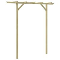 Pergola 205x40x203 cm hout - thumbnail