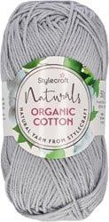 Stylecraft Naturals Organic Cotton 7203 Dove - Haakgaren / Breigaren