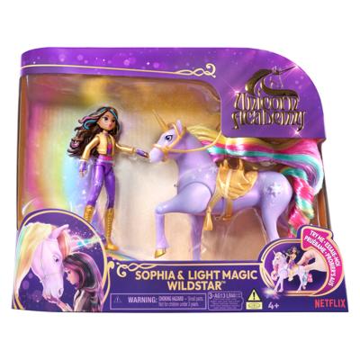 Unicorn Academy Pop Sophia & Unicorn Wildstar (met Licht) Unicorn Academy Pop Sophia & Unicorn Wildstar (met Licht)