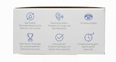 Hekatron Genius Plus Rookmelder Incl. batterij (10 jaar) werkt op batterijen (Ø x h) 104 mm x 48 mm Hekatron Genius Plus Rookmelder Incl. batterij (10 jaar) werkt op batterijen (Ø x h) 104 mm x 48 mm