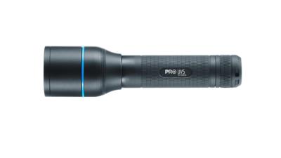 Walther Pro UV5 3.7077 Zaklamp LED, UV-LED Met holster, Met handlus werkt op een accu, werkt op batterijen 3.5 h 140 g