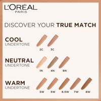 L’Oréal Paris True Match Foundation 3.W Golden Beige - Natuurlijk Dekkende Foundation met Hyaluronzuur en SPF 17 - 30 ml - thumbnail