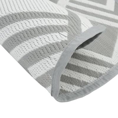 VidaXL Buitenkleed arakil ø160 cm polypropeen grijs