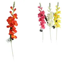 Kunstbloem gladiool 79 cm 4 assorti | 24 stuks - thumbnail