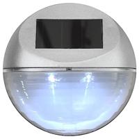 LED-wandlampen solar rond zilver 12 st - thumbnail