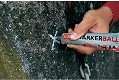 CRC 30158-AB MARKERBALL metaalmarkeerstift met kogelventiel Wit 50 ml