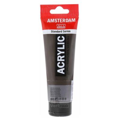 Royal Talens Amsterdam Acrylverf 120 ml - Van Dijckbruin 403