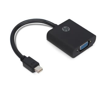 HP 2UX11AA Mini DisplayPort HDMI Type A (Standaard) Zwart