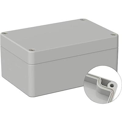 TRU COMPONENTS TC-9065608 Industriële behuizing 120 x 80 x 55 ABS Grijs-wit (RAL 7035) 1 stuk(s)