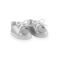 Corolle Ma - poppenschoenen zilver - thumbnail