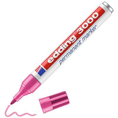 Edding 3000 permanent marker 1,5-3mm rond roze