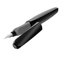 Pelikan Twist vulpen, op blister, zwart - thumbnail