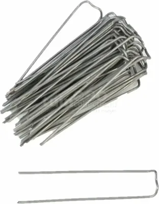 Krammen 10-40 grijs 50 stuks