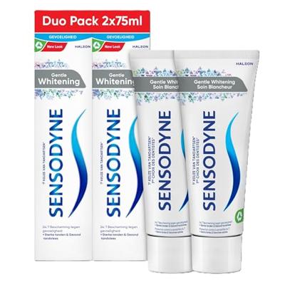 Sensodyne Gentle Whitening Tandpasta Duo Pack 2 x 75 ML bij Jumbo
