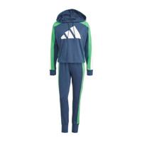 adidas Performance trainingspak donkerblauw/groen - thumbnail