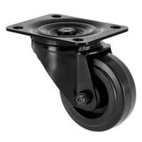Adam Hall 372081 BLK zwenkwiel 80mm ongeremd zwart - thumbnail